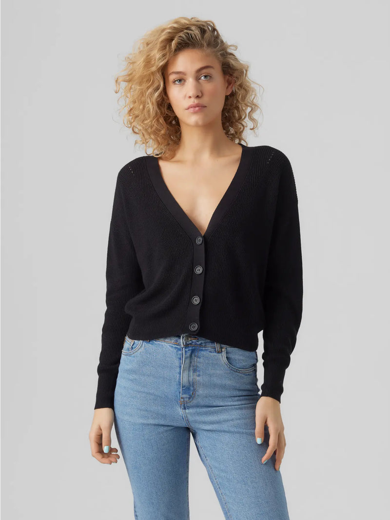 The New Lex Sun Stitch V-Neck Cardi