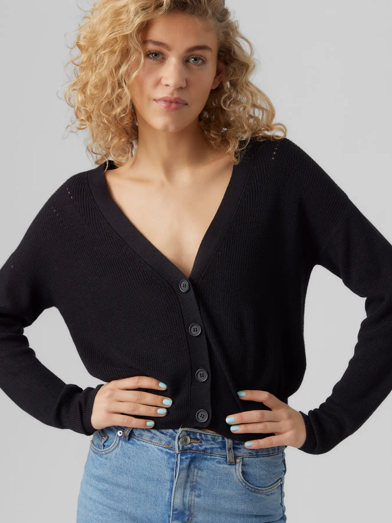 The New Lex Sun Stitch V-Neck Cardi