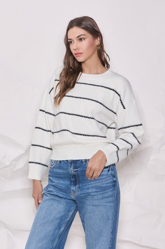 The Luxe Stripe Sweater