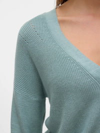 The New Lex Sun Stitch V-Neck Cardi