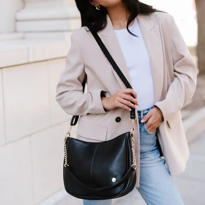 The Marissa Crossbody Saddle Bag