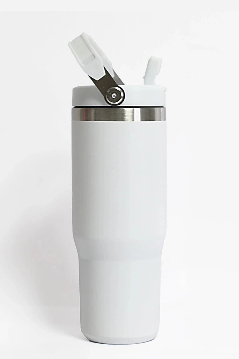 The 30oz Flip Straw Tumbler