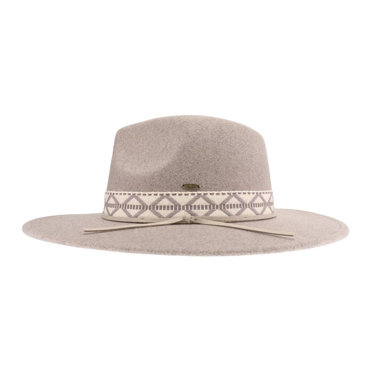 The Giselle Geometric Band Hat