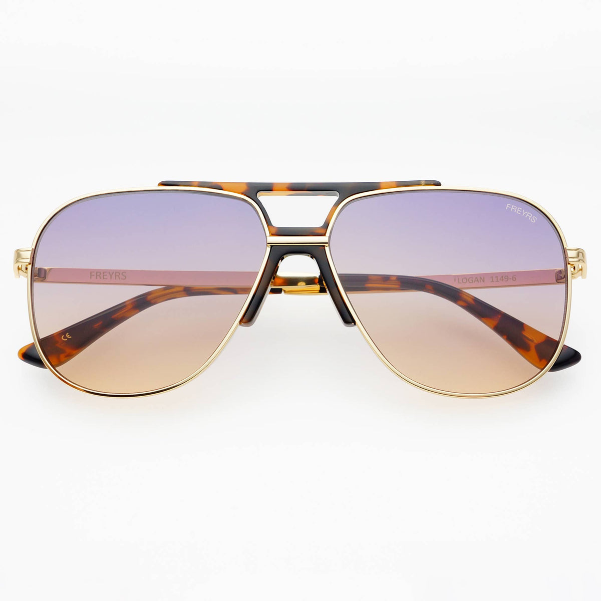 The Logan Aviator Sunglasses