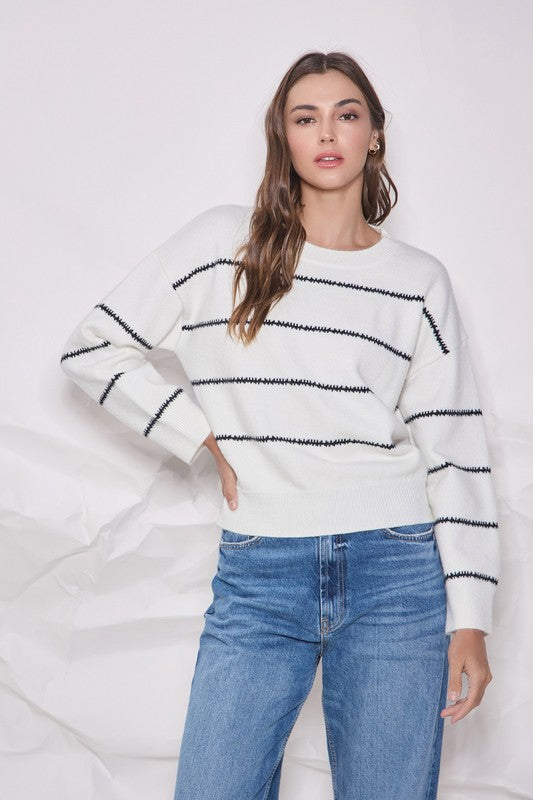 The Luxe Stripe Sweater