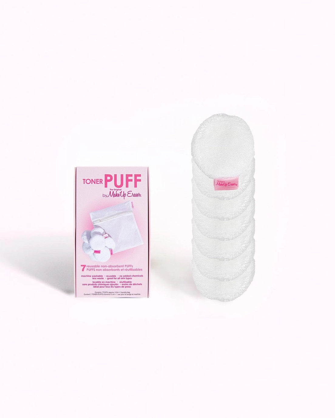 Toner Puff 7 Pack - Bye Bye Cotton Rounds Forever