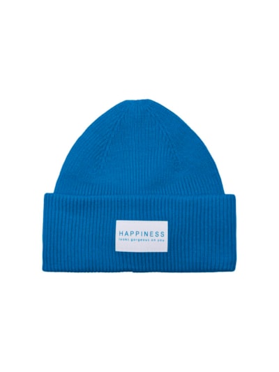 The Alpha Life Patch Ribbed Beanie