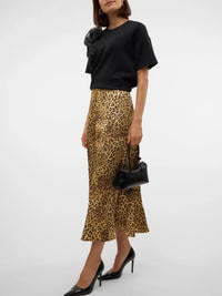 The Waki Leopard Skirt